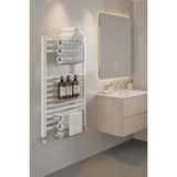 Frefly Store Krom Metal Banyo Rafı, Çok Amaçlı Düzenleyici Sepet