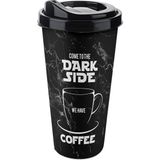 Frefly Store Kullan At Market Büyük Boy Kapaklı Kahve Bardağı 650ML-22OZ 1 Adet - Acı Yeşil