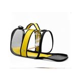 Frefly Store Kuş Taşıma Çantası, Tünekli ve Suluklu, Hava Kanallı, 33CMX23CMX22CM