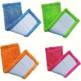 Frefly Store Kyrotech Makarna Mop Mikrofiber Paspas Yedeği, Evrensel Uyumlu Temizlik Başlığı, Döner Moplar Için, Süper Emici, Iz Tüy Bırakmayan Zemin Aparatı, Islak Kuru Şönil Bez, Asorti 40 cm