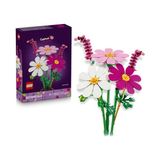 Frefly Store LEGO Botanicals Kozmos Çiçekleri 11514 | 9 Yaş ve Üzeri Çocuklar Için Pembe ve Mor Çiçekler Içeren Oyuncak Yapım Seti, Doğum Günü Hediyesi Fikri (171 Parça)