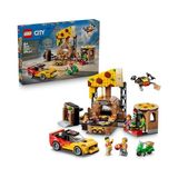 Frefly Store LEGO City Araçlarla Pizza Dağıtım Deneyimi 60496 | 6 Yaş ve Üzeri Çocuklar Için 4 Minifigür ve Motosiklet Içeren Oyuncak Yapım Seti, Hediye Fikri (494 Parça)