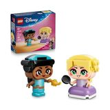 Frefly Store LEGO Disney Princess Mini Yasemin ve Rapunzel 43303 | 5 Yaş ve Üzeri Çocuklar Için Karakterlerin Aksesuarlarını Içeren Oyuncak Yapım Seti, Hediye Fikri (59 Parça)