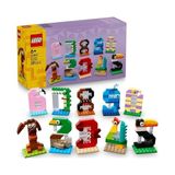 Frefly Store LEGO Doğum Günü Rakamları 40807 – 6 Yaş Üzeri Çocuklar Için Hayvanlı Masa ve Köpek, Ördek, Yengeç, Horoz, Flamingo ve Timsah Pasta Süsleri Içeren Oyuncak Yapım Seti, Eğitici Hediye Fikri (281 Parça)