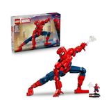 Frefly Store LEGO Marvel Örümcek Adam Kahraman Figürü 76346 | 12 Yaş ve Üzeri Çocuklar Için Isim Levhası ile Minifigür Içeren Oyuncak Yapım Seti, Süper Kahraman Hediye Fikri (813 Parça)