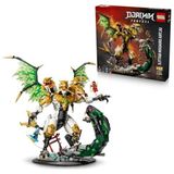 Frefly Store LEGO Nınjago Ultra Ejderha Savaşı 71872-12 Yaş ve Üzeri Kız ve Erkek Çocuklar Için Jin, Mira, Nate ve Oni Generali Içeren Yaratıcı Oyuncak Yapım Seti, Çocuklar Için Hediye Fikri (2178 Parça)