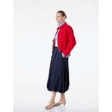 Frefly Store Loose Fit Beli Bağlamalı Cepli Paraşüt Kumaş Midi Balon Etek - 0-Kahverengi - 0 - 1 Yaş