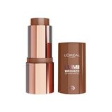 Frefly Store L'oreal Cosmetics Lumi Bronzlaştırıcı Stick - 130 Sunset Dore | Krem-Toza Bronzlaştırıcı Çubuk, Sunkissed Glow, Yapılabilir, Karıştırılabilir ve Asla Cakey, Stick Soleil