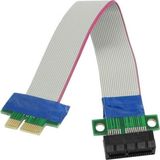 Frefly Store Lunatic 5146 Pcı-E Express 1x Dişi Erkek Riser Yükseltici 20 cm Uzatma Kablosu Kablo
