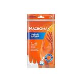 Frefly Store Macro Max Büyük Boy Large Beden Temizlik Eldiveni Pamuklu Iç Yüzeyli, Kaydırmaz Desenli