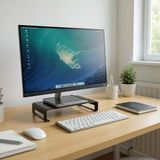 Frefly Store Masaüstü Monitör Standı, Yükseltici Tasarım ile Ergonomik Çalışma Alanı