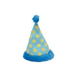 Frefly Store Mavi Peluş Şapka Köpek Oyuncağı, 22X14X14 cm