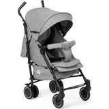 Frefly Store Maxi Taxi Floki Tam Yatarlı Alüminyum Baston Bebek Arabası (Gri) - 001 - Beyaz