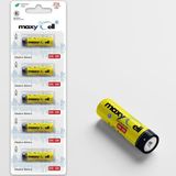 Frefly Store Maxycell 27A Alkalin Piller 12V - Uzaktan Kumandalar, Garaj Kapısı Açıcıları, Anahtarlıklar, Alarmlar, Sızdırmaz Tasarım Için Yüksek Kapasiteli Uzun Ömürlü Güvenilir Güç Değiştirme A27 MN27 L828 (5'li