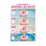 Frefly Store Maytoys Bebek Simidi Güvenli Yüzme Yardımcısı, Emniyet Kilitli Bebek Deniz & Havuz Simidi