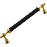 Frefly Store Melis (192 mm - 19.2 Cm) Siyah Gold Metal Mobilya Mutfak Çekmece Dolap Dolabı Kulbu Kulpu Kulpları
