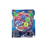 Frefly Store Metal Fusion Clash Of Tornado Speed Top Stadyum Savaşı 4 Beyler ve 2 Fırlatıcı Tek Pakette (Çok Renkli)