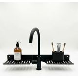 Frefly Store Metal Lavabo Üstü Organizer Raf, Duvara Monte ile Pratik Mutfak Düzeni