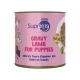 Frefly Store Mini Irk Yavru Köpek Konserve Sı, Tavuk & Kuzu Etli, Yüksek Proteinli Soslu Islak 200 gr