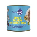 Frefly Store Mini Irk Yetişkin Köpekler Için Soslu ve Somonlu Konserve Yaş Yüksek Proteinli 200 gr
