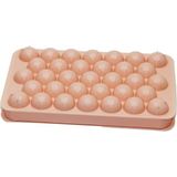 Frefly Store Mini Top Şekilli Buz Kalıbı, Renkli Plastik, 33 Bölmeli - 1 m