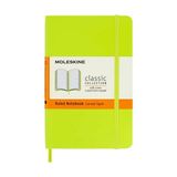 Frefly Store Moleskine Yumuşak Kapak Defter Limon Yeşili (Çizgili - 9X14) | Günlük Tutma, Not Alma, Planlama ve Günlük Yazma Için 192 Çizgili Sayfalı Cep 8,9 cm x 14 cm Not Defteri.