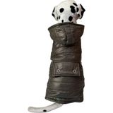 Frefly Store Monopetz Içi Polarlı Kapitone Köpek ve Kedi Yeleği & Ceketi Koyu Yeşil S - -- - ---