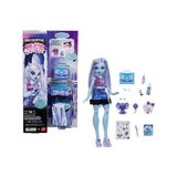 Frefly Store Monster High Kendini Korkutma Sırları Abbey Bominable Bebek ve Aksesuar Seti 13 Gerçekçi Sürprizler Kına, Boyama ve Tığ El Sanatları