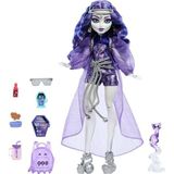 Frefly Store Monster Hıgh Spectra Vondergeıst Bebek Evcil Gelinciği Rhuen ve Aksesuarlarıyla Monster High Spectra Vondergeist Bebek HXH77