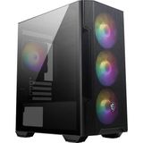 Frefly Store Msı Mag Forge M100R Temperli Cam Mesh 4X120MM Argb Fan USB 3.2 Micro-Atx Tower Gaming (Oyuncu) Kasa - 130 W