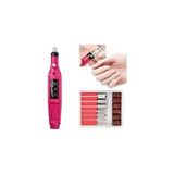 Frefly Store Nail Pen Freze Cihazı Manikür Pedikür Tırnak Törpüsü Elektrikli Profesyonel Manikür Makine - 0-Siyah