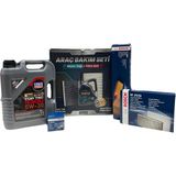 Frefly Store Netex Premium Bakım Seti Renault Symbol 1149CC Benzin 75PS Model Yılı (2008-2016) (Liqui Moly Top Tec 4300 5W30 Motor Yağı, Bosch S0387 Hava Filtresi, M2039 Kabin Filtresi, P4025 Yağ Filtresi) - Afrika Cevizi Rengi