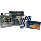 Frefly Store Netex Premium Bakım Seti Toyota Corolla 1598CC Benzin 132PS Model Yılı (2017-2021) (Liqui Moly Special Tec Aa 5W30 Motor Yağı, Bosch S0674 Hava Filtresi, M5108 Kabin Filtresi, P7208 Yağ Filtresi) - Afrika Cevizi Rengi