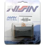 Frefly Store Nissin 2P-210ST Sinterli Motosiklet Fren Balatası - Siyah
