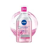 Frefly Store Nıvea Aqua Rose Gül Suyu ve Serum Içeren Çift Fazlı Micellar Makyaj Temizleme Suyu 400ML,YÜZ Göz Dudak, Spf Filtrelerini Temizler