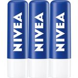 Frefly Store Nıvea Essential Care Nemlendirici Dudak Bakım Kremi Original 4,8g X3 Adet - 0,5 gr