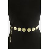 Frefly Store Noktalı Metal Zincir Kemer