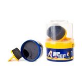 Frefly Store Nurileflef Deri Cilalı Ayakkabı Boyası, Pratik Sünger Aplikatörlü Krem Boya, 50 ml (Lacivert)