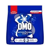 Frefly Store Omo Active Oxygen Toz Çamaşır Deterjanı Beyazlar Için, 1.2 kg
