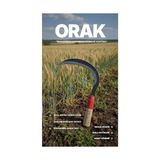 Frefly Store Orak: Ahşap Saplı Karbon Çelik Bahçe Orağı 30 Cm, Oval Kesici, Ot Temizliği & Hasat Ekin Bıçağı