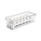 Frefly Store Orret Home 12 Gözlü Kilitli Yumurta Saklama Kabı Plastik Yumurta Taşıma Kutusu Kapaklı Şeffaf Buzdolabı Düzenleyici Bpa Free 12'li Yumurta Organizeri