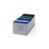 Frefly Store Orret Home 24X41X20 cm Bez Kutu Pantolon Organizeri Dolap Içi Düzenleyici, Çamaşır Organizer, Gardırop Içi Pantolon Saklama Kutusu, Katlanabilir Dolap Organizer Sepeti