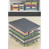 Frefly Store Orret Home 4 Adet Buzdolabı Organizeri, Buzdolabı Için Çok Amaçlı Saklama Kabı, Fresh Box, Şeffaf ve Ayarlanabilir, Gıdaları Taze Tutma Özelliği, Mutfak Düzenleyici (2400 Ml)