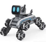Frefly Store Oyuncak Uzaktan Kumandalı Bilekten Kontrol 8 Teker Buharlı Şarjlı 2.4g Rc Köpek Robot Araba Çocuk Oyuncak