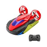 Frefly Store Oyuncak Uzaktan Kumandalı Şarjlı Suda ve Karada Giden Bot Tekne Alligator, Hem Suda Hem De Karada Gitme Özellikli, Kırmızı ve Mavi Renk Seçenekli, Rc Araç Tekne Bot, Havuz Göl Oyuncağı (Kırmızı)