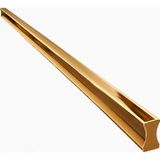 Frefly Store Özen 160 mm 16 cm Düz Bronz Metal Mobilya Kulpu Uzun Çekmece Dolap Kapak Mutfak Dolabı Kulbu