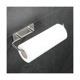 Frefly Store Paslanmaz Çelik Kağıt Rulo Havlu Tutucu Peçetelik - Inox - Kendinden Yapışkanlı