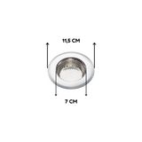 Frefly Store Paslanmaz Çelik Lavabo Süzgeci, 11.5 Cm, Büyük Boy, Evye Süzgeci, Amerikan Lavabo Süzgeci - Acı Yeşil
