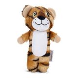 Frefly Store Peluş Köpek Oyuncağı, Kaplan, Kahverengi, 23X10X4 cm