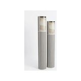 Frefly Store Pencereli Halı Hurcu Gri Çizgili – Fermuarlı Toz Geçirmez Organizer Hurç, Büyük Kapasiteli Saklama Torbası (1 Adet) (6m² 38X210 Cm)